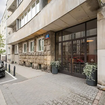 アパート Powisle Riverside Haven By Bookinghost ワルシャワ